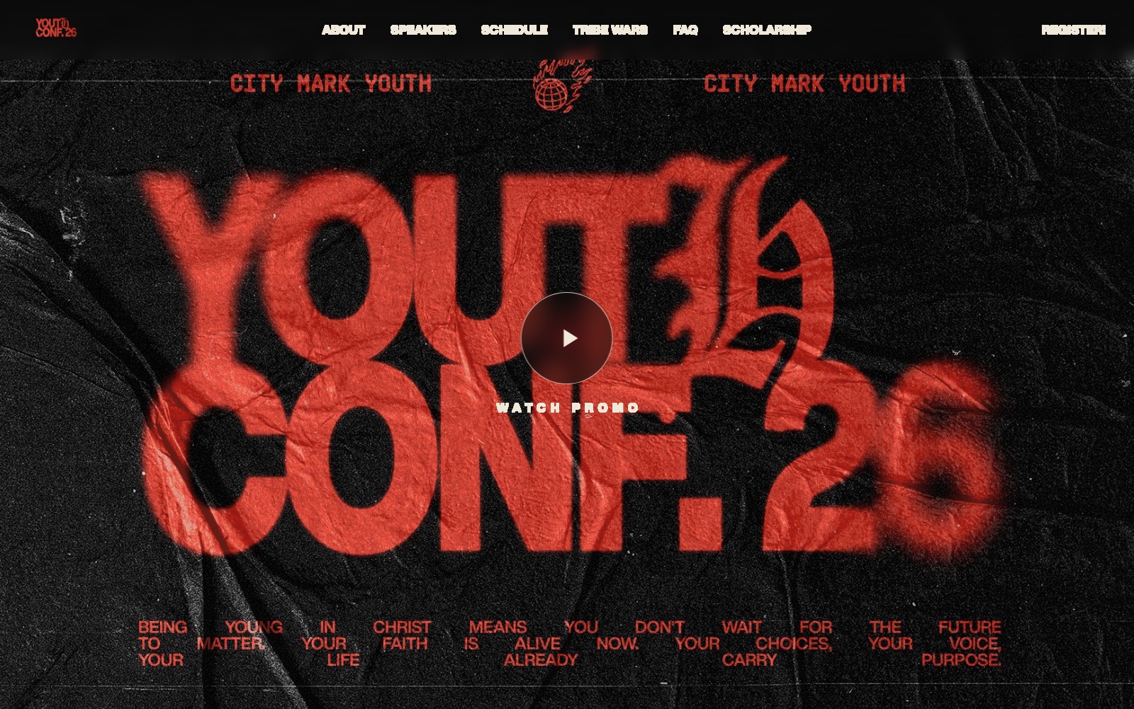 CYC Conference website designed by 7Fold Creative