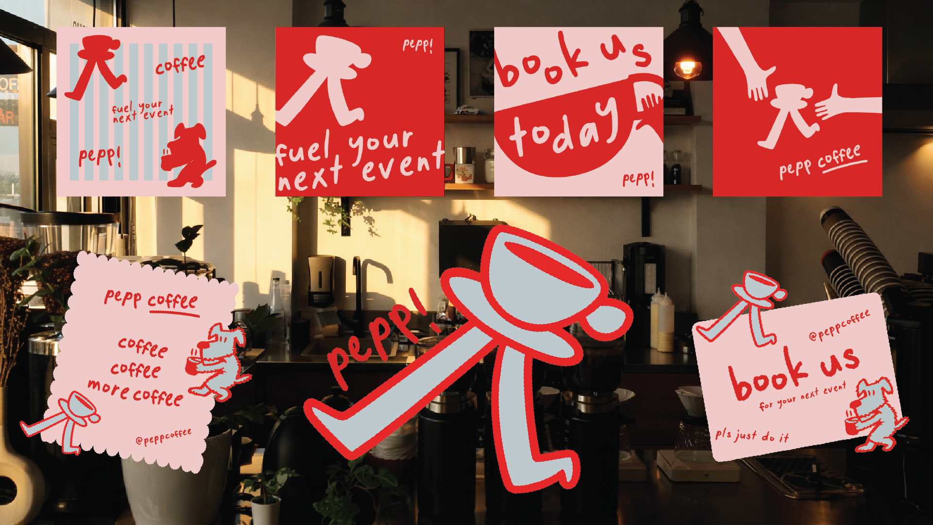 Pepp Coffee branding by 7Fold Creative